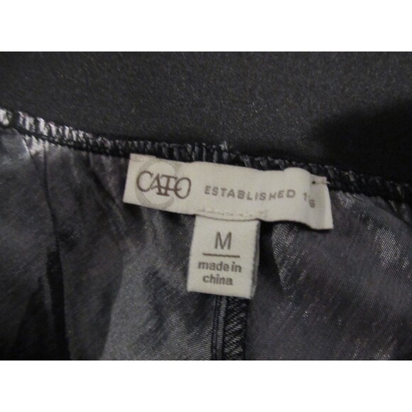 Cato Women's Tulle Midi Skirt – Black & Burgundy – Size M – Pre-Owned - Picture 5 of 5